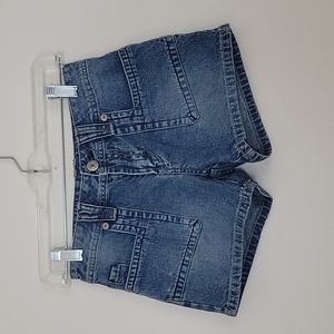 Union Bay Faded Blue Jean Shorts Juniors Size 0 26W